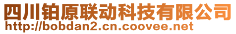 四川鉑原聯(lián)動科技有限公司