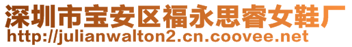 深圳市寶安區(qū)福永思睿女鞋廠