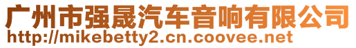 廣州市強(qiáng)晟汽車音響有限公司