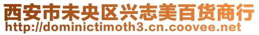 西安市未央區興志美百貨商行