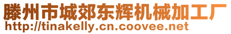 滕州市城郊东辉机械加工厂