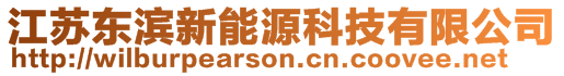 江蘇東濱新能源科技有限公司