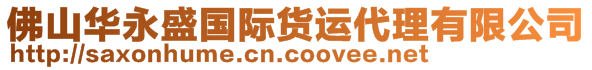 佛山華永盛國際貨運(yùn)代理有限公司