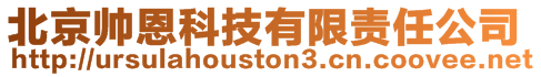 北京帥恩科技有限責任公司