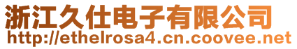 浙江久仕电子有限公司