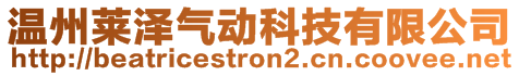 温州莱泽气动科技有限公司