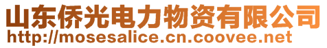 山東僑光電力物資有限公司