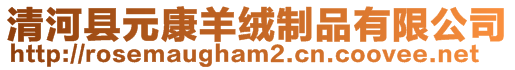 清河縣元康羊絨制品有限公司