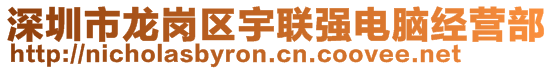 深圳市龍崗區(qū)宇聯(lián)強(qiáng)電腦經(jīng)營部