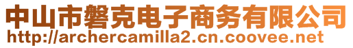 中山市磐克電子商務(wù)有限公司