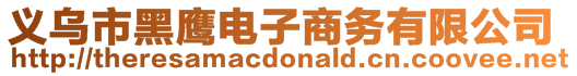 義烏市黑鷹電子商務(wù)有限公司