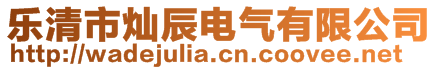 乐清市灿辰电气有限公司