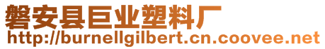 磐安縣巨業(yè)塑料廠