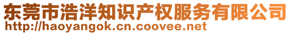 東莞市浩洋知識(shí)產(chǎn)權(quán)服務(wù)有限公司