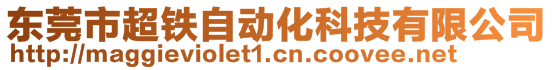 东莞市超铁自动化科技有限公司