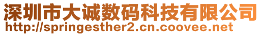 深圳市大誠(chéng)數(shù)碼科技有限公司