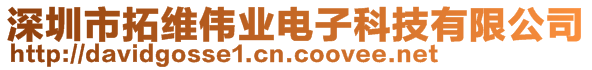 深圳市拓维伟业电子科技有限公司