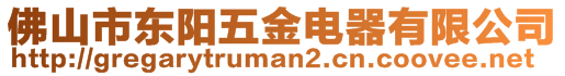 佛山市東陽五金電器有限公司