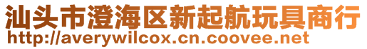 汕頭市澄海區(qū)新起航玩具商行