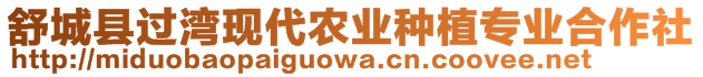 舒城縣過灣現(xiàn)代農(nóng)業(yè)種植專業(yè)合作社