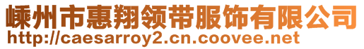 嵊州市惠翔領(lǐng)帶服飾有限公司