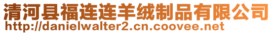 清河縣福連連羊絨制品有限公司