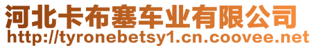 河北卡布塞車業(yè)有限公司