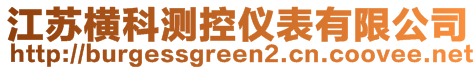 江蘇橫科測控儀表有限公司