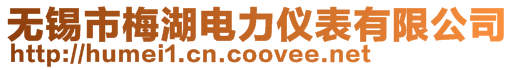 無(wú)錫市梅湖電力儀表有限公司