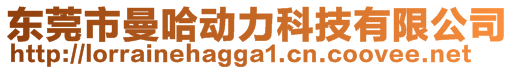 東莞市曼哈動力科技有限公司