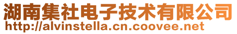 湖南集社電子技術有限公司