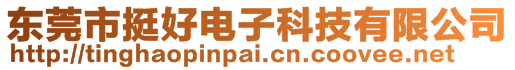 東莞市挺好電子科技有限公司