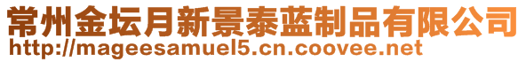 常州金壇月新景泰藍制品有限公司