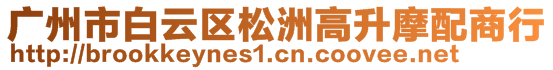 廣州市白云區(qū)松洲高升摩配商行