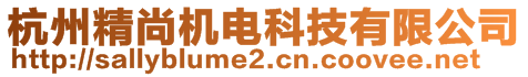 杭州精尚机电科技有限公司