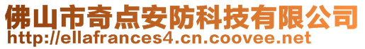 佛山市奇點(diǎn)安防科技有限公司