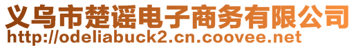 义乌市楚谣电子商务有限公司