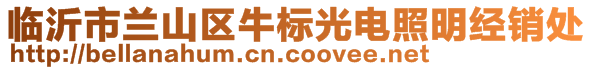 臨沂市蘭山區(qū)牛標(biāo)光電照明經(jīng)銷處