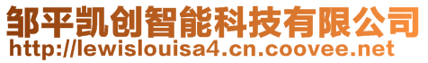 鄒平凱創(chuàng)智能科技有限公司