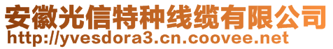 安徽光信特種線纜有限公司