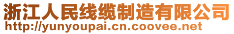 浙江人民線纜制造有限公司