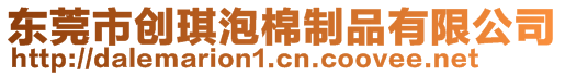 东莞市创琪泡棉制品有限公司