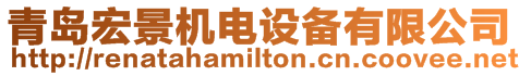 青島宏景機電設(shè)備有限公司