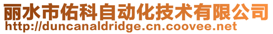 麗水市佑科自動化技術有限公司