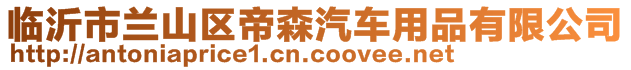 臨沂市蘭山區(qū)帝森汽車用品有限公司