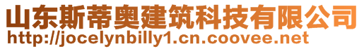 山東斯蒂奧建筑科技有限公司