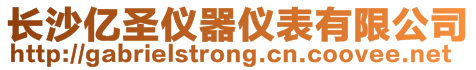 長(zhǎng)沙億圣儀器儀表有限公司