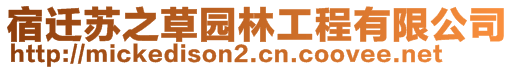 宿遷蘇之草園林工程有限公司