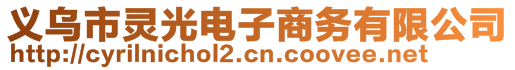 義烏市靈光電子商務有限公司