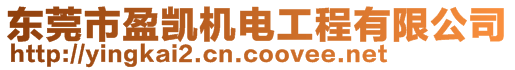 東莞市盈凱機電工程有限公司